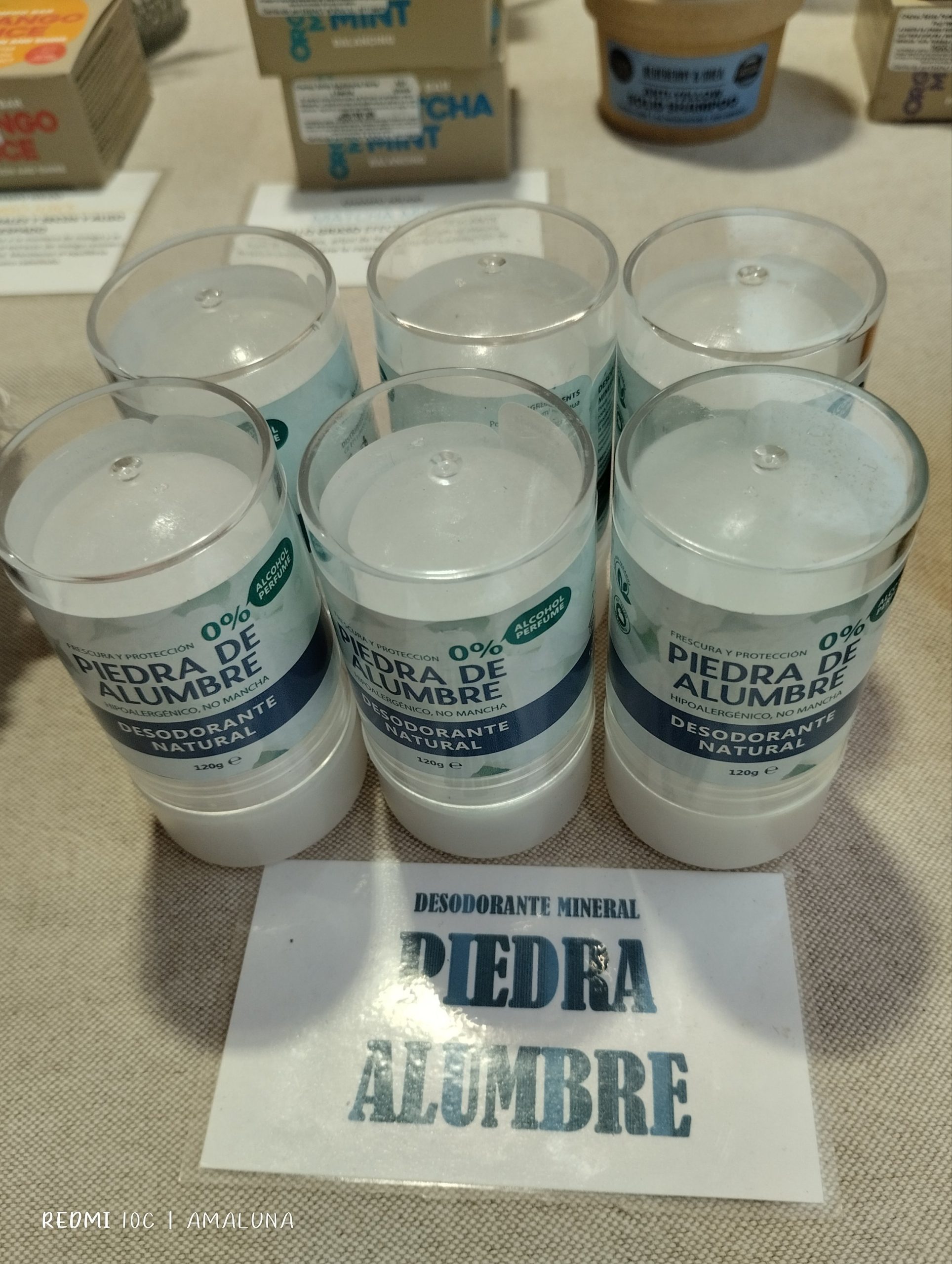 Desodorante de Piedra Alumbre