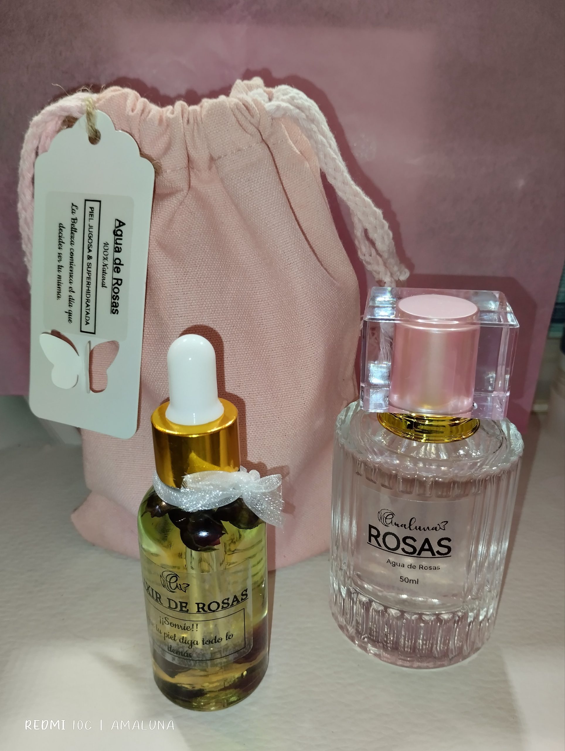 Pack facial Serum de arroz & Agua de Rosas